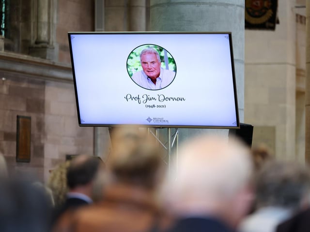Memorial service for Professor Jim Dornan