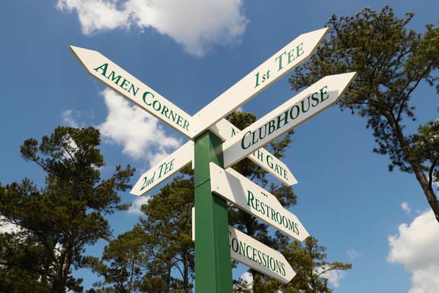 The Masters is the first of golf’s four Majors each year and the only one which is always played at the same venue