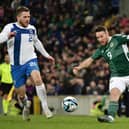 Conor Washington hopes he can make a big impression for Northern Ireland against Solvenia