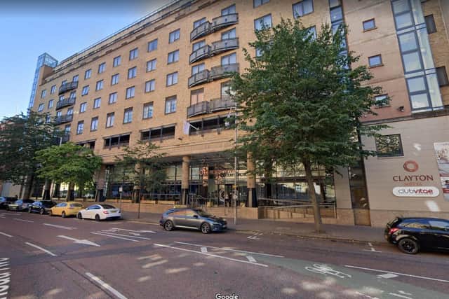 Police were told that a man with a gun was in the Clayton Hotel