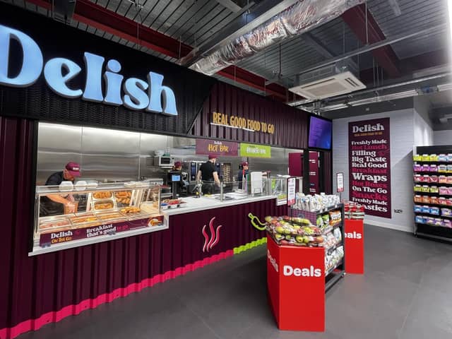 Henderson Group’s new Delish brand has been exclusively adapted for the store, built specifically for its customer base of 27,000 staff and students