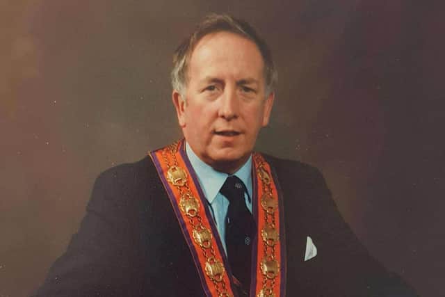 John McCrea was involved with Orangeism for more than 70 years. Photo: Belfast Junior County Lodge
