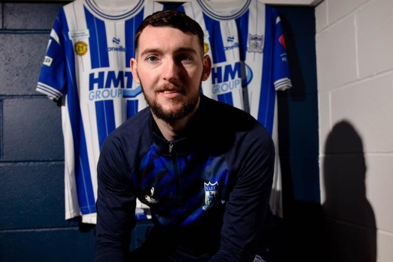 Jamie McDonagh joined Newry City on loan from Cliftonville after spending the first-half of this season at Glenavon