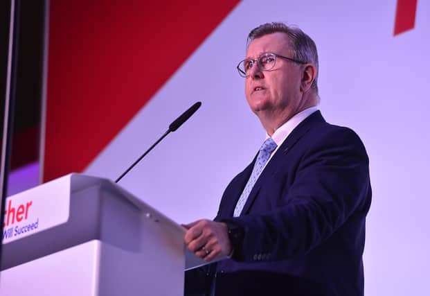 Sir Jeffrey Donaldson's weekly email to the party faithful looks forward to the coming year and what the party hopes to achieve. 
Picture By: Arthur Allison: Pacemaker.