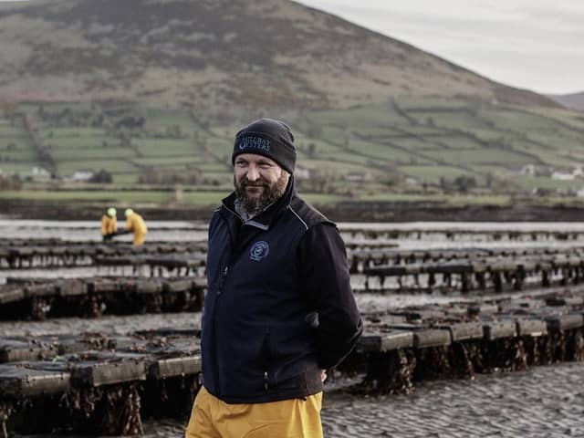 Andrew Rooney of Rooney Fish and Millbay Oysters in Kilkeel is a past winner of Blas na hEireann – a ‘first’ for Northern Ireland