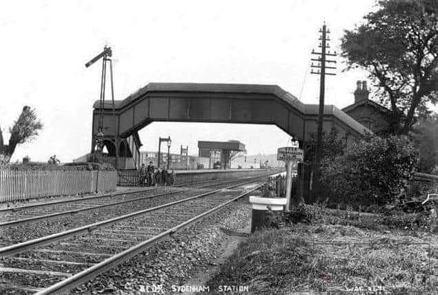 Old Sydenham Station. W A Green Collection