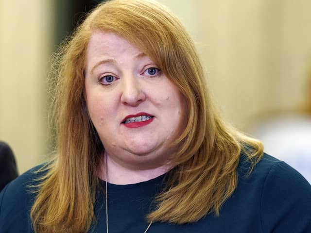 Stormont Justice Minister Naomi Long