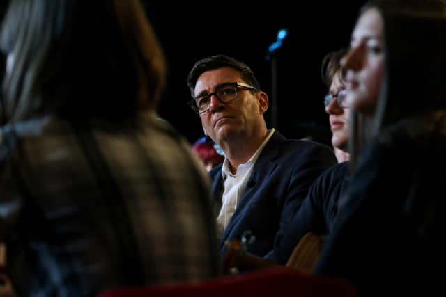 Prime Minister Andy Burnham during a visit to The Oh Yeah Centre in Belfast, as he made his first visit to Northern Ireland since coming to office (August 27, 2026, Cathal McNaughton/PA Wire)