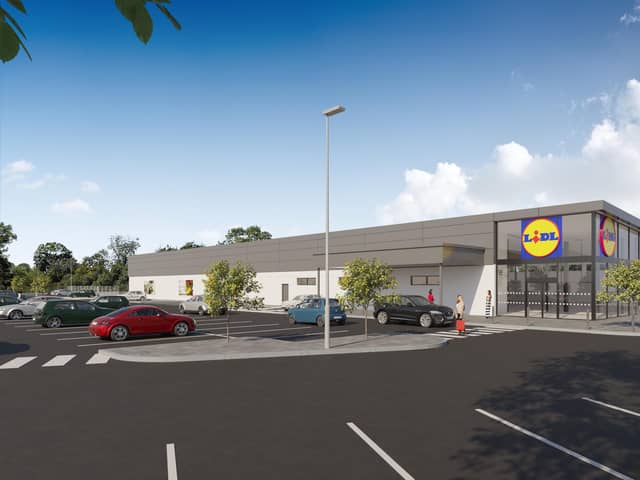 The first phase of a multimillion-pound regeneration of the former Carryduff Shopping Centre gets under way this month as Lidl Northern Ireland moves to begin construction of a new £6.5 million anchor supermarket which will open early next summer. The region’s fastest-growing supermarket confirmed work will start within two weeks, injecting a new lease of life into the centre which has lain derelict for almost seven years. Pictured are CGI of the store
