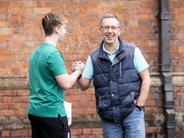 Campbell College celebrates GCSE results