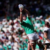Ireland's James Ryan is steeling himself for Saturday's Rugby World Cup showdown against South Africa in Paris. (Photo by Jan Kruger/Getty Images)