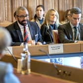 James Cleverly in the Lords committee today