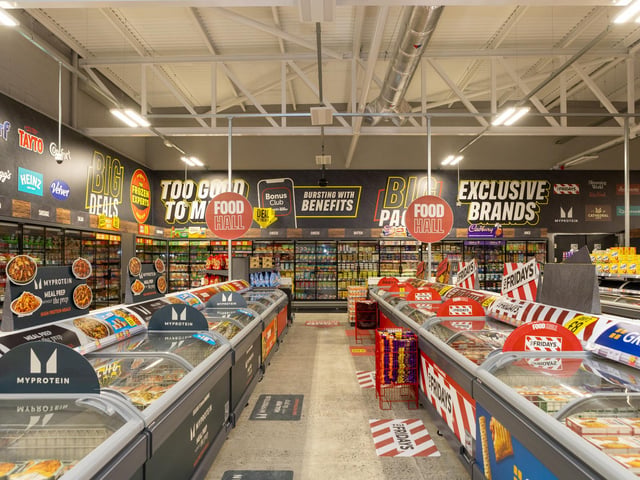 A new food shopping destination has arrived in Bangor, The Food Warehouse at Bloomfield Retail Park officially opened its doors today, creating 50 new local jobs
