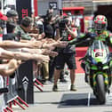 Jonathan Rea fnished fifth in race two at Catalunya in Barcelona on Sunday on his Kawasaki