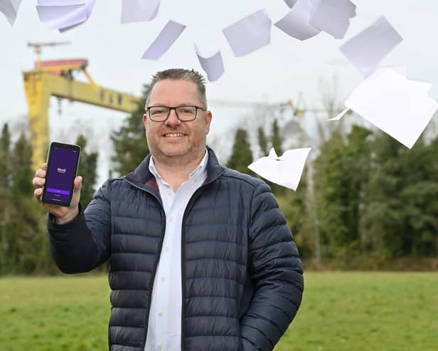 Founded in 2021 and headquartered in Belfast, digital insurance provider Stroll Insurance has now partnered with CompareNI.com. Pictured is Brian Allen, managing director Stroll Insurance