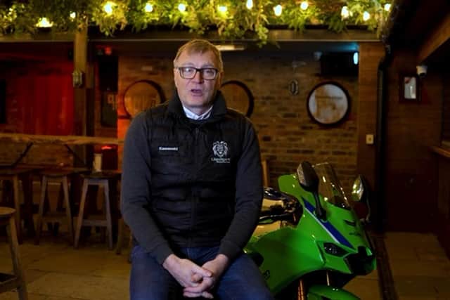 Bangor man Dwayne McCracken has set up Irish road racing's newest team after battling cancer.