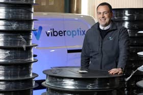 Viberoptix chief executive Office, Naomhan McCrory announces new training academy in Cumbria