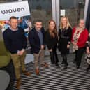 Woven aims to address rising waiting list figures with further investment over the next five years. Pictured are Jason Hardy, head of development, Peter O’Reilly, head of IT, Katrina Smyth, director of development, Paula Ewart, interim executive, Ruth Mulholland, head of HR, Judith McNamee, head of housing, Derek Johnston, director of finance and corporate services