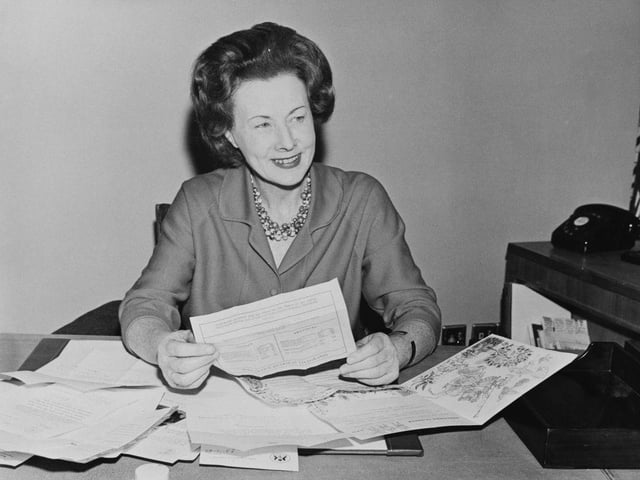 Barbara Castle (born in Chesterfield) was a prominent Labour MP from 1945 to 1979, before joining the European Parliament where she remained until 1989. Even after her retirement from politics, she remained as respected a political activist and commentator. She is widely regarded as the most important female Labour MP of the 1900s.