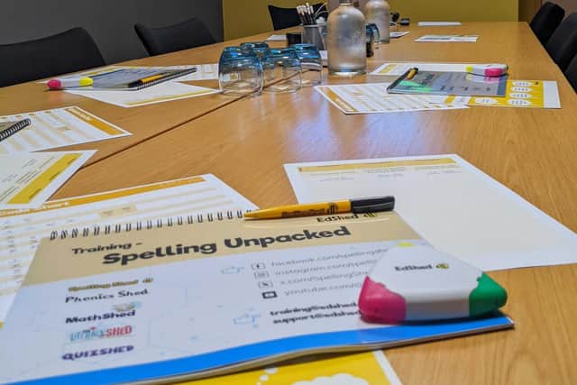 Local teachers offered practical spelling training at one-day event