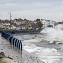 Rough seas at Donaghadee, Co. Down, as Storm Babet batters the coastline on Wednesday 18 October.
Picture by Graham Baalham-Curry/PressEye