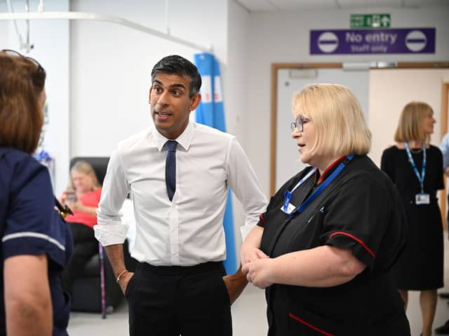 Prime Minister Rishi Sunak said he wanted government at Stormont restored 'because that's what people need and deserve'