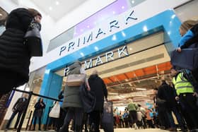 Crowds through the new Primark store at Rushmere Shopping Centre, Craigavon on its opening day.