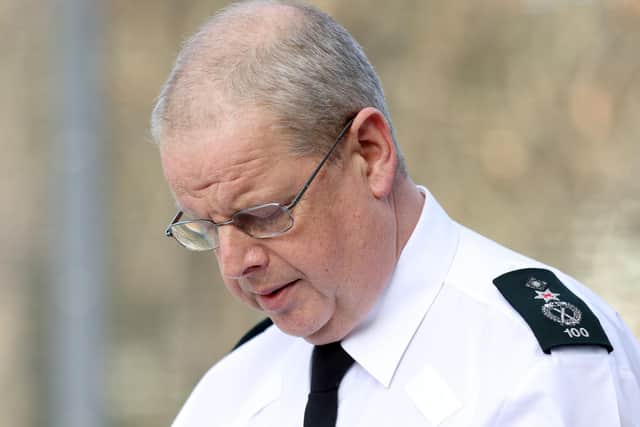 Simon Byrne has resigned as chief constable of the PSNI after four years.   Picture: Stephen Davison/Pacemaker