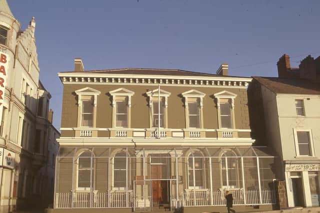 The old court house in 1973