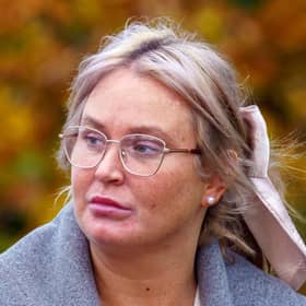 Julie Ann McIlwaine pictured at Coleraine Crown Court in 2024; she now faces the prospect of a retrial