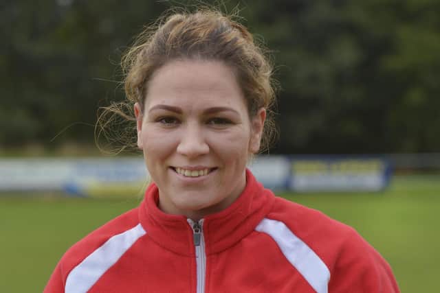 Stacey Sloan - during her debut year with Ulster Rugby across 2014 - recently achieved black belt status in Brazilian jiu-jitsu. (Photo by Iconic Media Group)