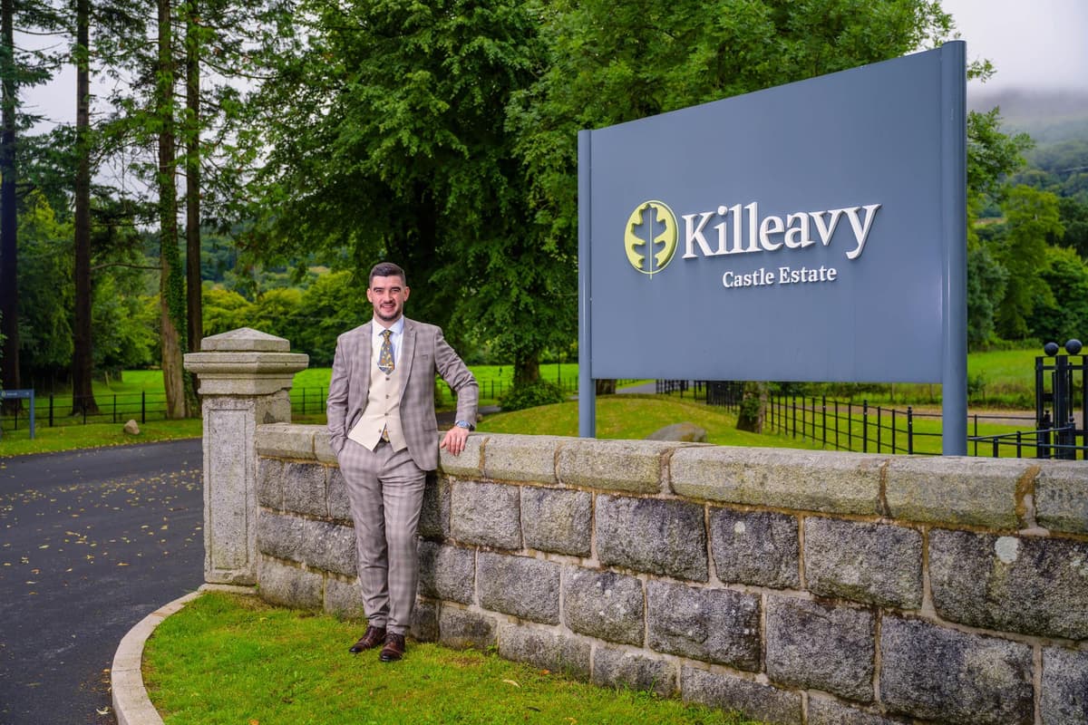 'I look forward to leading the continued success of Killeavy Castle Estate for many years to come'