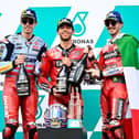 All Ducati podium as Enea Bastianini claimed his first MotoGP victory of the season from Alex Marquez and Pecco Bagnaia