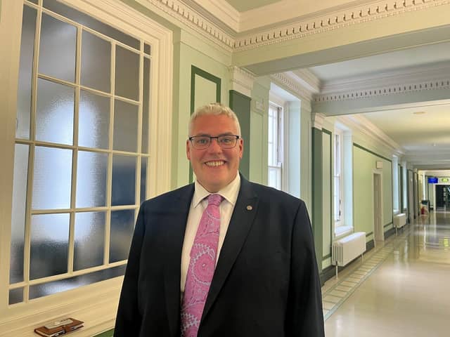 DUP leader Gavin Robinson spoke to the News Letter ahead of the annual party conference on Saturday.