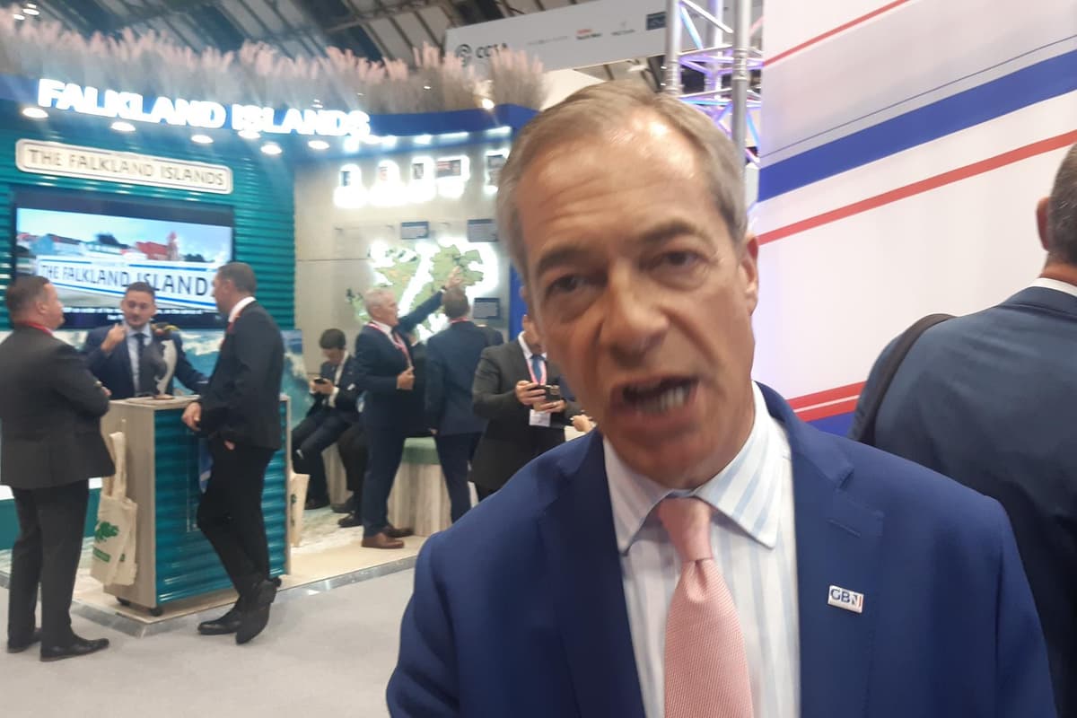 I do not think an all Ireland is likely and I am not Sinn Fein's friend, says Nigel Farage in riposte to Lord Empey