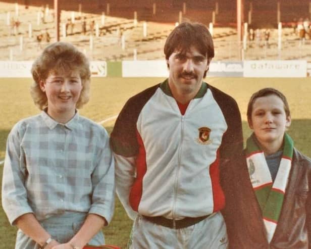 Former Glentoran striker John McDaid has sadly passed away at the age of 59, the club has announced. Picture: Glentoran FC