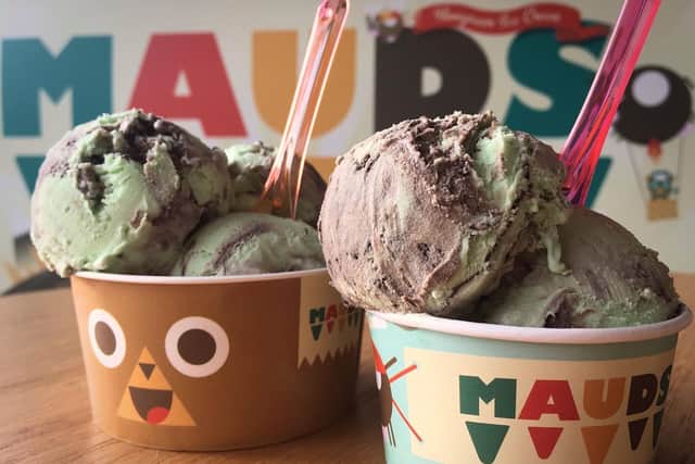 Mauds Ice Cream scoops top award