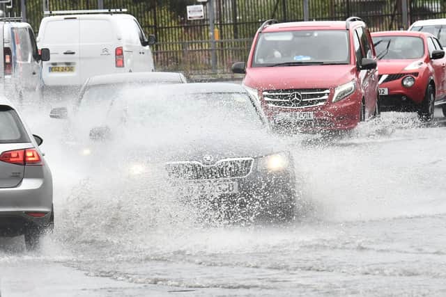 The Met Office has warned that flooding is likely to disrupt travel in Northern Ireland.