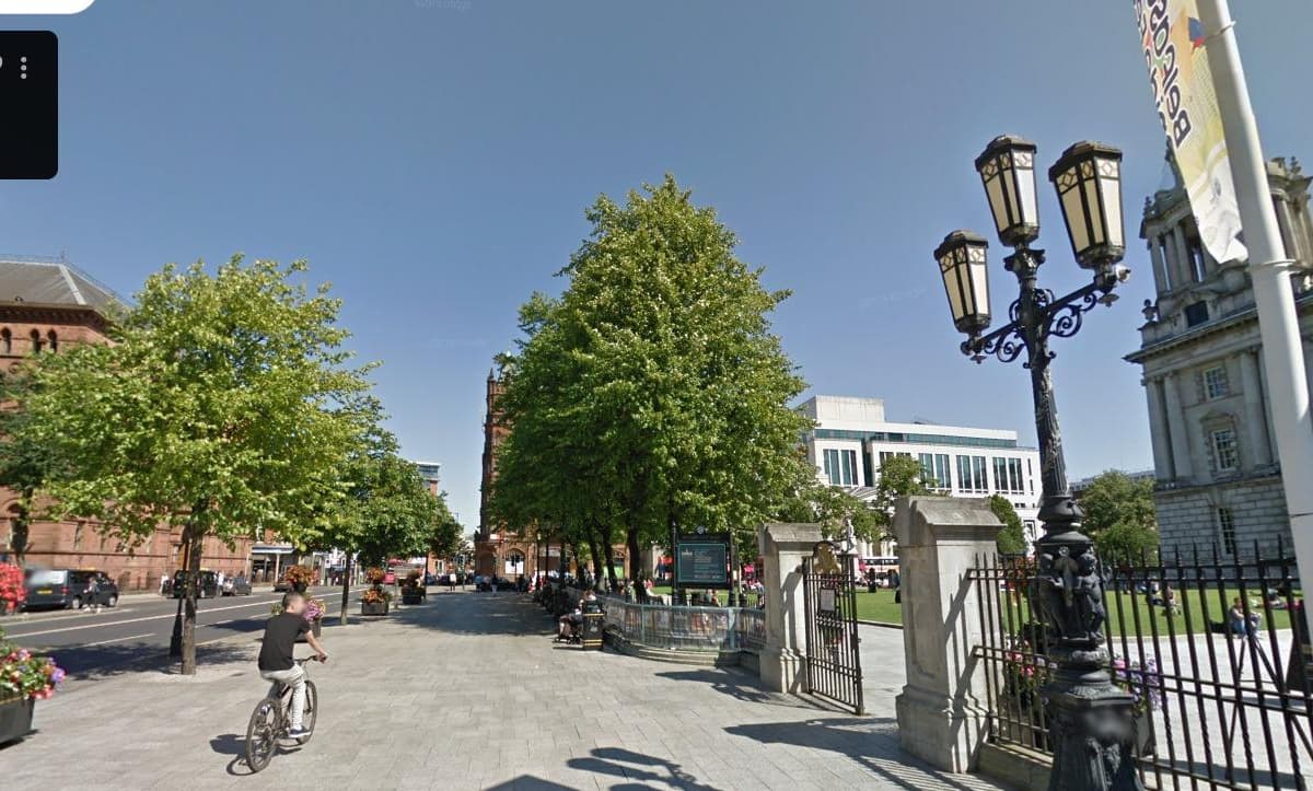 Man left shaken after being threatened with a knife in central Belfast after being asked for a light for cigarette