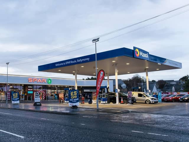 Route Service Station in Ballymoney has officially reopened after an 11-week rebuild to create a site more than double the former store