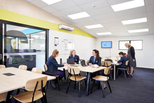 Students at an OSG school