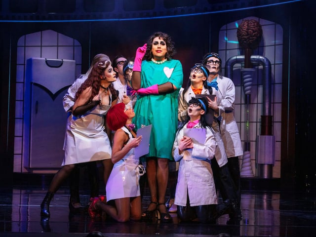 Adam Strong stars as Frank 'n' Furter