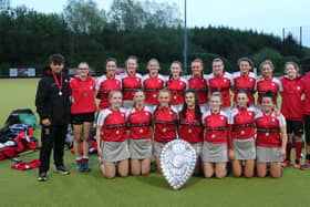 Pegasus won the Denman Shield by beating Ulster Elks with a 2-1 scoreline. (Photo by Ulster Hockey/Patrick Campbell)