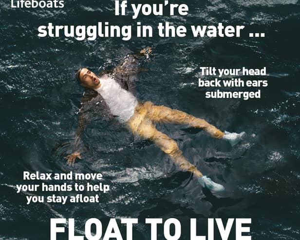 The RNLI has launched its Float to Live campaign in Northern Ireland with a demonstration on how to carry out the technique that could prove lifesaving for anyone who finds themselves in difficulty in the water this summer