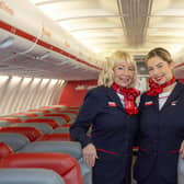 Mother and daughter duo, Lorraine and Amber Mahon, work together as Cabin Crew for Jet2.com