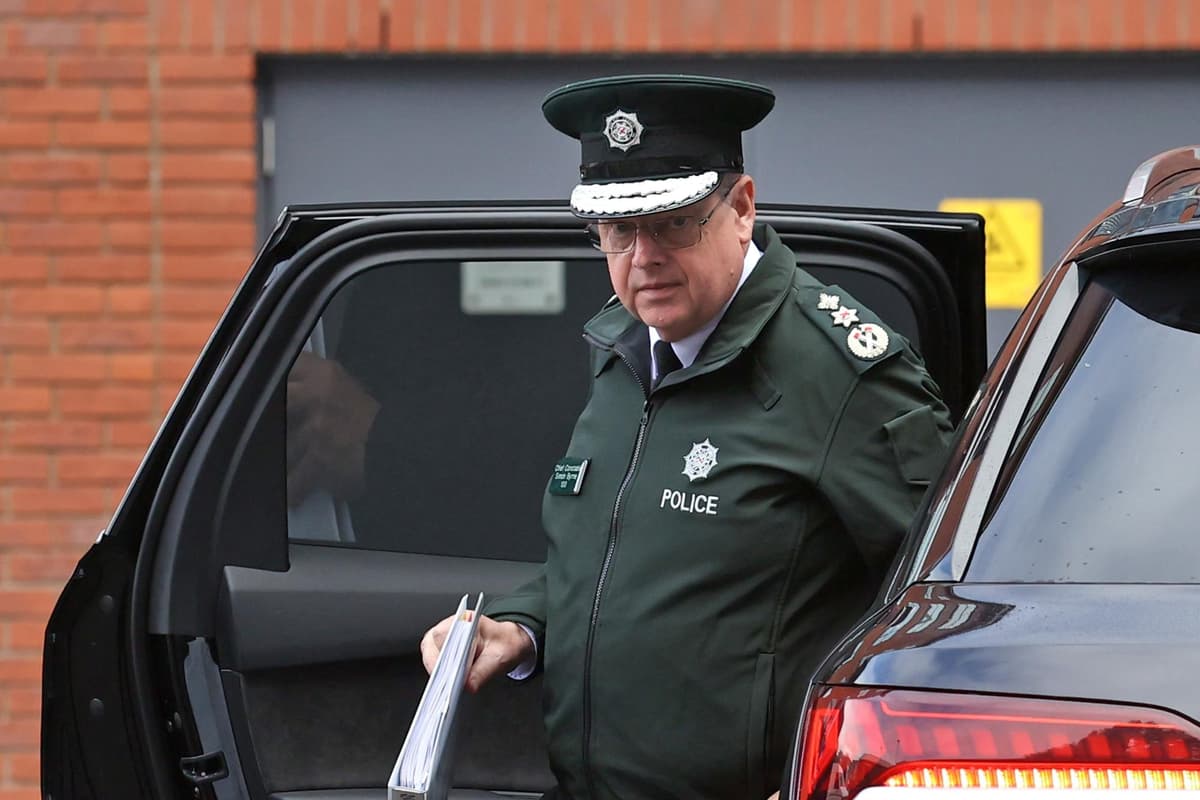 PSNI Chief Constable Simon Byrne under pressure as officers fear for safety after data breach