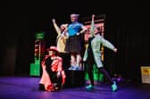 Lyric Theatre Belfast Creative Learning Department has completed  a five-week tour of primary schools in 11 council areas across Northern Ireland of their production ‘Waste Busters the Eco-Musical’.