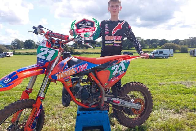 Lewis Spratt had a tough weekend at Hawkstone Park eventually finishing fourth overall
