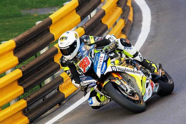 Finland's Erno Kostamo claimed pole for the Macau Motorcycle Grand Prix on the Penz13 BMW S1000RR on Friday.