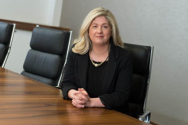 Julie Galbraith, managing partner of DWF in Belfast praises financial results for the year ending 30 April 2024